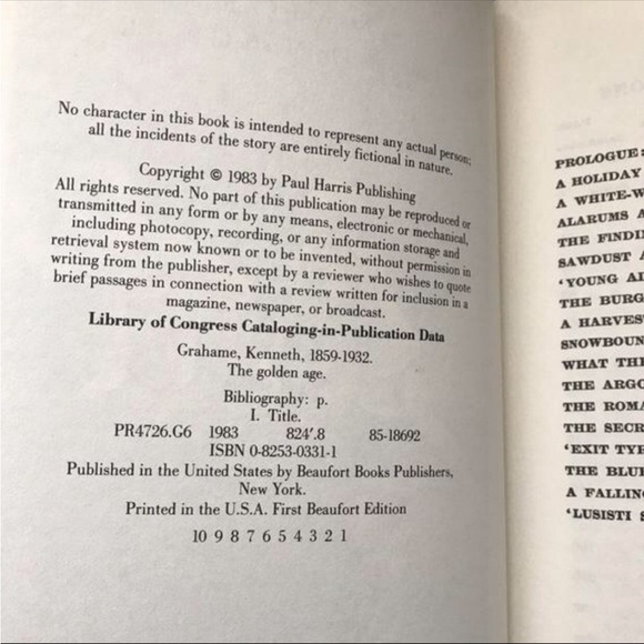 Vintage Kenneth Grahame The Golden Age Dream Days HC Author Wind in the Willows - Picture 6 of 6